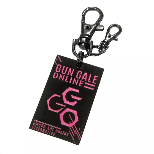 ロゴ ドッグタグキーホルダー 「ソードアート・オンライン オルタナティブ ガンゲイル・オンライン スクワッド・ジャム・パーティー」