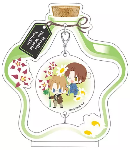 アクリルスタンド・アクリルパネル　A.イタリア＆アメリカ ふらふらアクリルスタンド きゃらっとフルールver. 「ヘタリア The World Twinkle」