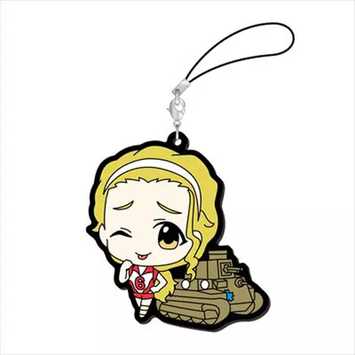 佐々木あけび 「ガールズ＆パンツァー 最終章 てへぺろラバーストラップコレクションvol.1」