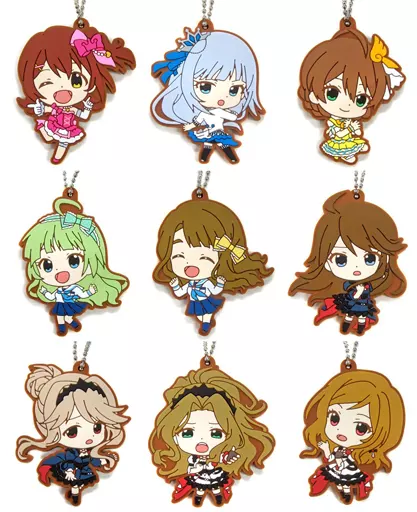 全9種セット 「アイドルマスター ミリオンライブ! カプセルラバーマスコット」