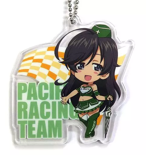 五十鈴華(あんこうチーム) アクリルキーチェーンマスコット2018Ver. 「ガールズ＆パンツァー 最終章×パシフィックレーシングチーム」