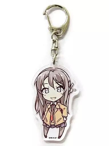 桜島麻衣(制服) 「青春ブタ野郎はバニーガール先輩の夢を見ない トレーディングアクリルキーホルダー」 電撃文庫25周年記念 秋の電撃祭 BOX購入特典