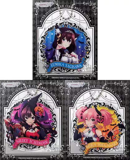 全3種セット オリジナルクリアチャーム 「アイドルマスター シンデレラガールズ×ローソン」 対象商品購入特典
