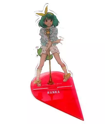 アクリルスタンド・アクリルパネル　ランカ・リー アクリルスタンド 「はじまりのカフェ マクロスなつかし画廊～10年たったらこうなった～」