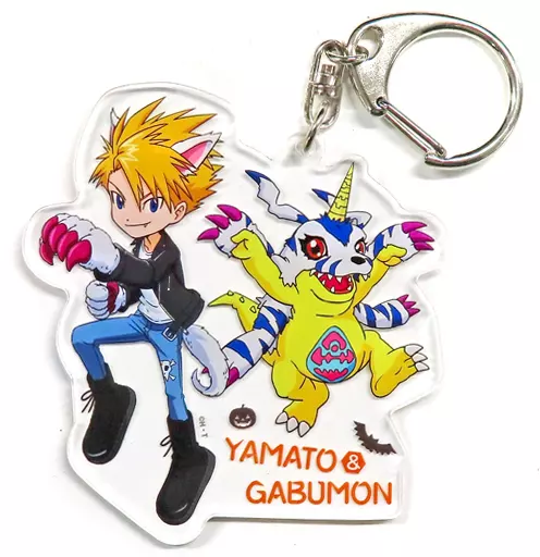石田ヤマト＆ガブモン アクリルキーホルダー 「デジモンアドベンチャー デジモンショップ in 池袋P’PARCO」