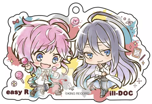 飴村乱数＆神宮寺寂雷 「ヒプノシスマイク-Division Rap Battle- Have fun!シリーズ アクリルキーホルダーコレクション」