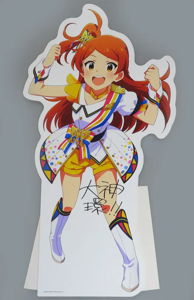 大神環(サイン入りver.) 等身大パネル ヌーベル・トリコロールver. 「THE IDOLM＠STER MILLION LIVE! THEATER DAYS 1st anniversary in AKIHABARA」