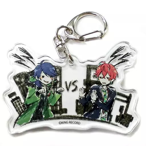 有栖川帝統＆観音坂独歩(VS ver.) 「ヒプノシスマイク -Division Rap Battle- グラフアートデザイン アクリルキーホルダー 02」