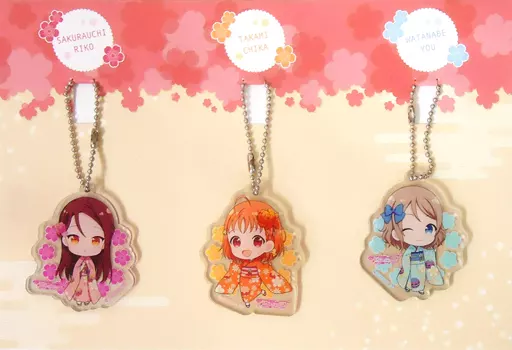 2年生 アクリルキーホルダーセット 「ラブライブ!サンシャイン!!×アトレ秋葉原」