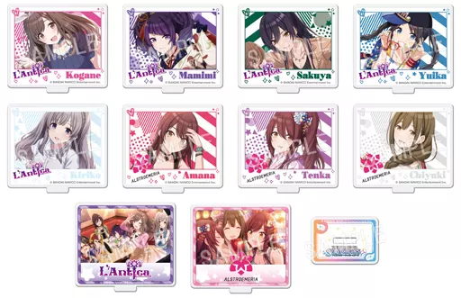 全10種セット 「アイドルマスター シャイニーカラーズ トレーディングアクリルスタンド Lamina Collection2」