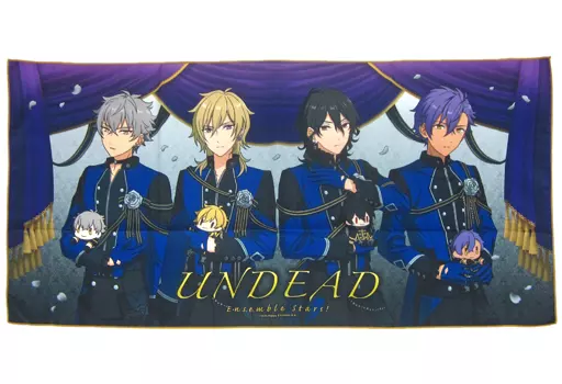 タオル・手ぬぐい(キャラクター)　UNDEAD ビッグタオル 「あんさんぶるスターズ!」 アニメイトガールズフェスティバル2018グッズ
