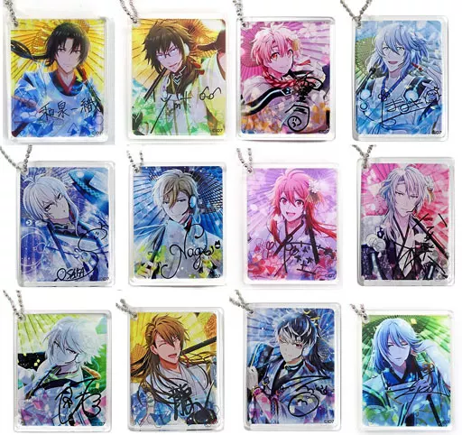全12種セット 「アイドリッシュセブン×animatecafe CoLotta(トレーディングアクリルプレートキーホルダー)」