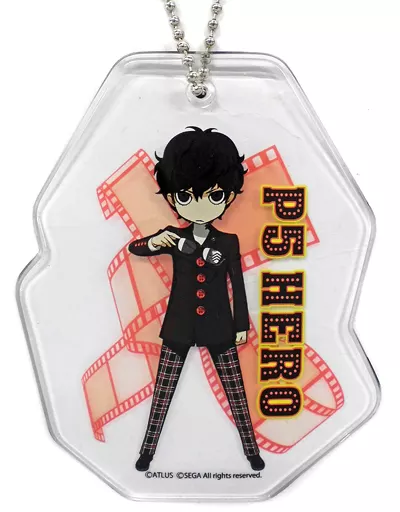 P5主人公 クリアタグ 「セガコラボカフェくじ ペルソナQ2 ニューシネマ ラビリンス」 E賞