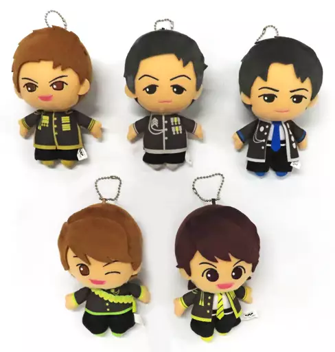 全5種セット BOYS AND MEN ボールチェーン付ぬいぐるみvol.2 アドアーズ・セガ・ナムコ限定