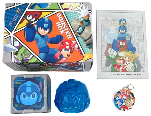 その他雑貨(キャラクター)　集合 グッズセット 「ロックマン11 運命の歯車!!」 イーカプコン限定 駿河屋 -<中古>集合 グッズセット 「ロックマン11 運命の歯車