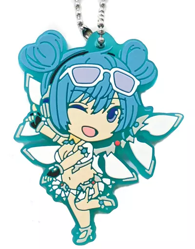 レーシングミク 2013 セバンVer. 「初音ミク GTプロジェクト10周年 ねんどろいどぷらす カプセルラバーキーチェーン」