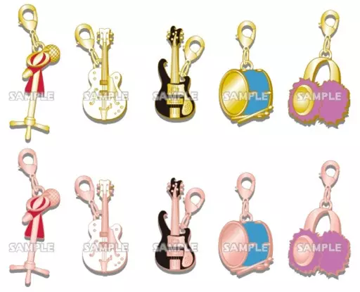 全10種セット 「BanG Dream! ガールズバンドパーティ! チャームコレクション ハロー、ハッピーワールド!」