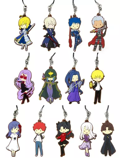 全13種セット ラバーストラップ sugar pochette 「一番くじ 劇場版「Fate/stay night [Heaven‘s Feel]」Part3」 G賞