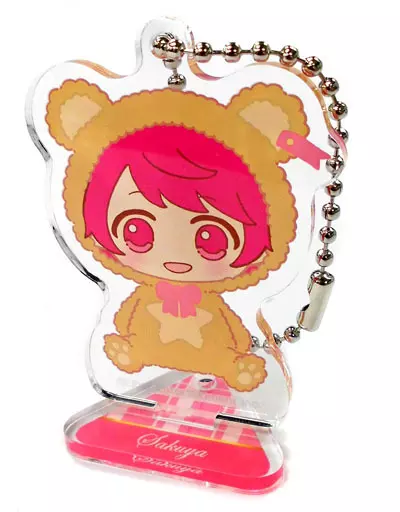 佐久間咲也 「A3!(エースリー)×マルイ MANKAI Winter Market スタンド付きアクリルスタンドキーホルダー クマA(春夏)」