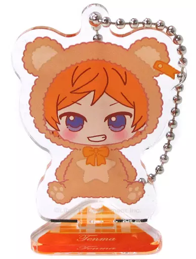 皇天馬 「A3!(エースリー)×マルイ MANKAI Winter Market スタンド付きアクリルスタンドキーホルダー クマA(春夏)」