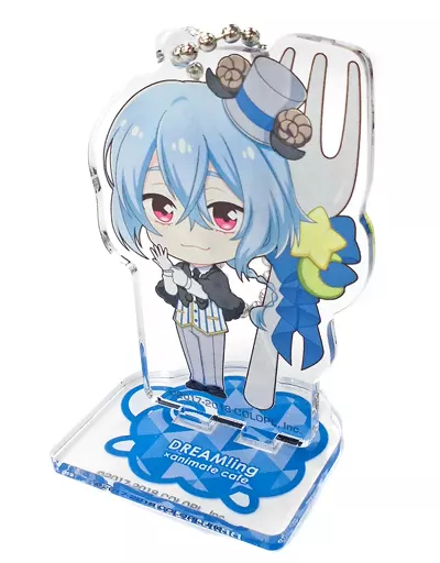 槙千鶴 「DREAM!ing -ドリーミング!-×animatecafe トレーディングアクリルスタンドキーホルダー  ヒツジケープver.」