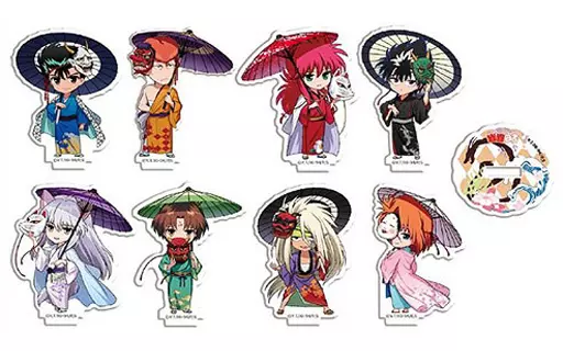 全8種セット 「幽☆遊☆白書 ふぉーちゅん☆アクリルスタンド」