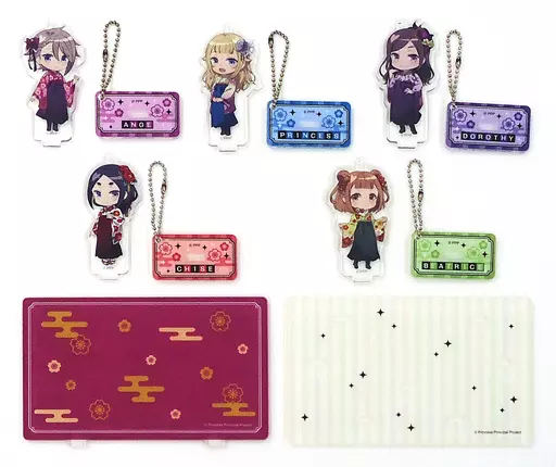 全5種セット+BOX購入特典 「プリンセス・プリンシパル＠ダッシュストア スタンド付きアクリルキーホルダー 和服ver」