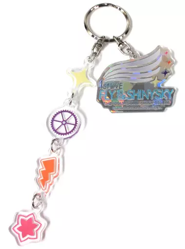 アイドルマスター シャイニーカラーズ 公式キーホルダー 「THE IDOLM＠STER SHINY COLORS 1stLIVE FLY TO THE SHINY SKY」