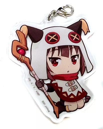 めぐみん(防寒着) アクリルチャーム 「一番くじ この素晴らしい世界に祝福を! さぁ、私と一緒に爆裂道を歩もうじゃないですか!」 D賞