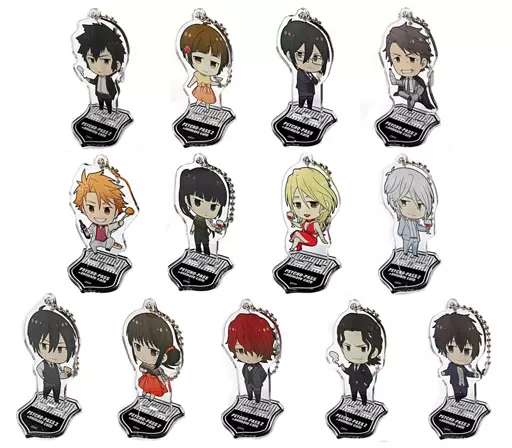 全13種セット「PSYCHO-PASS サイコパス×animatecafe トレーディングアクリルスタンドキーホルダー」
