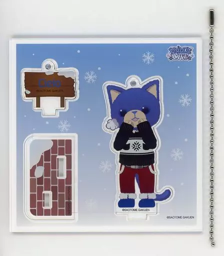 シエロ(聖川真斗) スタンド付きアクリルキーホルダー ハッピースノーVer. 「うたの☆プリンスさまっ♪ PRINCE CAT -WINTER HOLIDAY-」