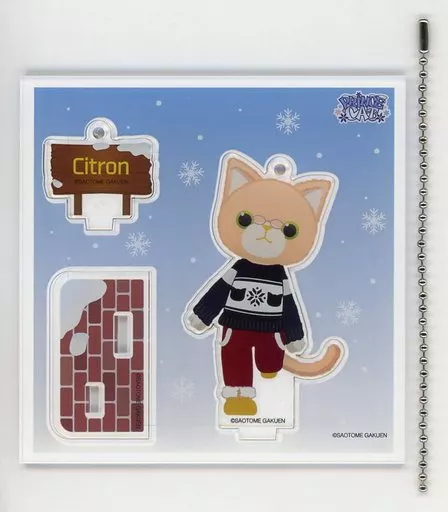 シトロン(四ノ宮那月) スタンド付きアクリルキーホルダー ハッピースノーVer. 「うたの☆プリンスさまっ♪ PRINCE CAT -WINTER HOLIDAY-」