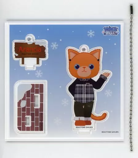 アランチャ(神宮寺レン) スタンド付きアクリルキーホルダー ハッピースノーVer. 「うたの☆プリンスさまっ♪ PRINCE CAT -WINTER HOLIDAY-」