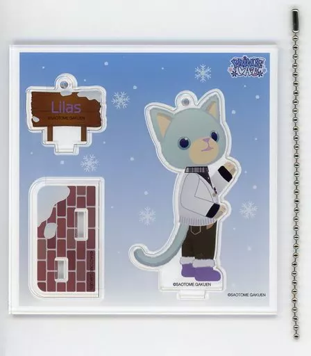 リラ(美風藍) スタンド付きアクリルキーホルダー ハッピースノーVer. 「うたの☆プリンスさまっ♪ PRINCE CAT -WINTER HOLIDAY-」