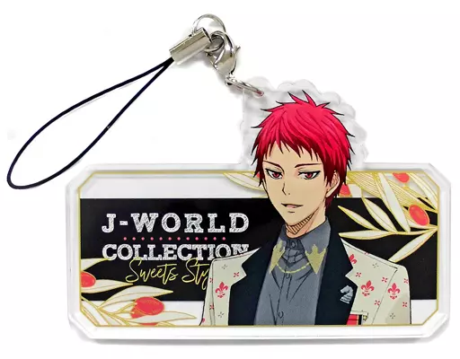 赤司征十郎 アクリルストラップ 「黒子のバスケ J-WORLD Collection Sweets Style Ver.Seijuro Akashi」 カーニバルゲーム キセキのビンゴ 成功賞