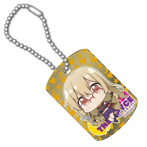 青葉初芽 メタルアートドッグタグ 「RELEASE THE SPYCE」