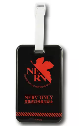 ➕エヴァンゲリオン➕　ネルフ　ラゲッジタグ Amazon.co.jp: 荷物タグ スーツケース新世紀エヴァンゲリオン Nerv Eva