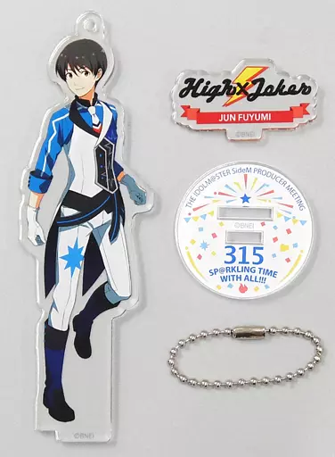 冬美旬 公式アクリルスタンドキーホルダー 「THE IDOLM＠STER SideM PRODUCER MEETING 315 SP＠RKLING TIME WITH ALL!!!」（チェーン欠品）