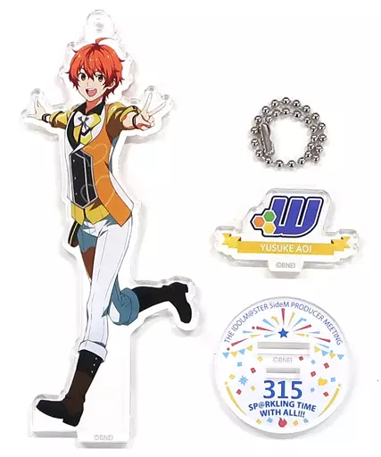 蒼井悠介 公式アクリルスタンドキーホルダー 「THE IDOLM＠STER SideM PRODUCER MEETING 315 SP＠RKLING TIME WITH ALL!!!」