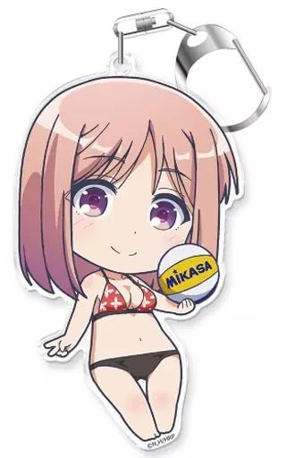 立花彩紗 ぷにこれ!キーホルダー 「はるかなレシーブ」