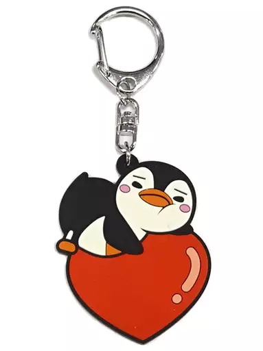 駿河屋 -<中古>ジュノ ラバーキーホルダーB(ハート) 「JUNHO(From 2PM