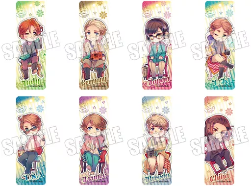 全8種セット 「ヘタリア World☆Stars スティックアクリルキーホルダーコレクション」_img