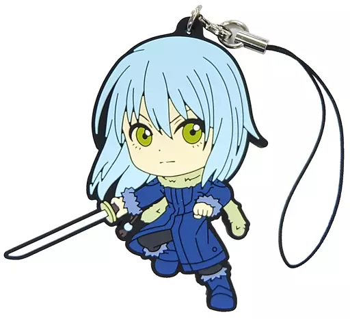 D いろんなリムル様ver.ラバーストラップ きゅんキャラいらすとれーしょんず 「一番くじ 転生したらスライムだった件 ～スライム生活、始まりました。～」 G賞
