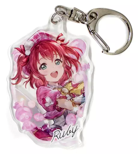 黒澤ルビィ 「GRANBLUE FANTASY-グランブルーファンタジー-×ラブライブ!サンシャイン!! アクリルキーホルダー」