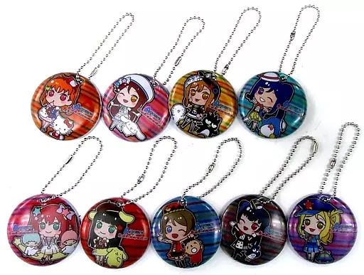 全9種セット 「ぷちぐるラブライブ!×サンリオキャラクターズ リフレクター Aqours」