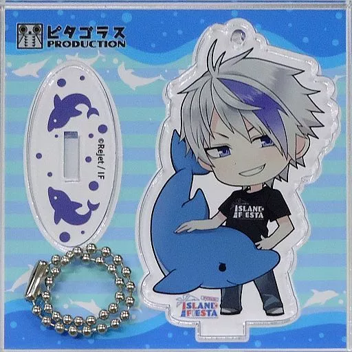 緋室キラ(スペシャルイルカショーver.) アクリルスタンドキーホルダー 「ピタゴラスプロダクション」 アイランドフェスタ in 横浜・八景島シーパラダイスグッズ