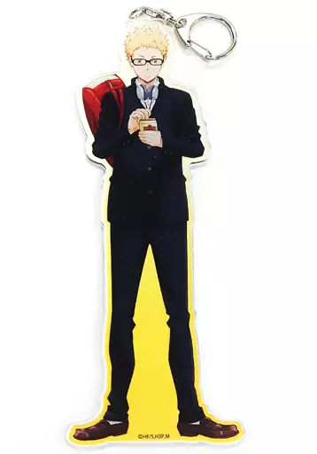 C.月島蛍 ビッグアクリルキーホルダー 「ハイキュー!!」 ジャンプフェスタ2019グッズ