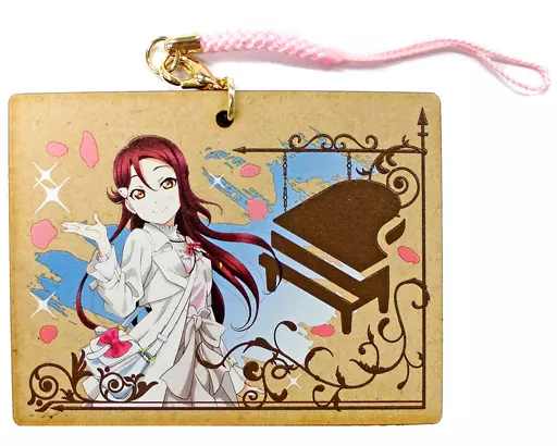 桜内梨子 「セガコラボカフェ ラブライブ!サンシャイン!! The School Idol Movie Over the Rainbow ウッドストラップ」
