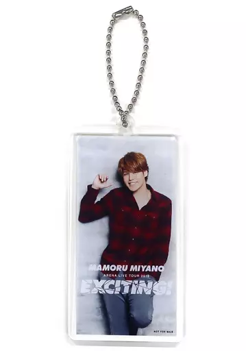 宮野真守 アクリルキーホルダー 「Blu-ray/DVD MAMORU MIYANO ARENA LIVE TOUR 2018～EXCITING!～」 文教堂・アニメガ