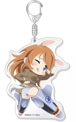 シャーロット・E・イェーガーver. てへぺろBIGアクリルキーホルダー 「第501統合戦闘航空団 ストライクウィッチーズ ROAD to BERLIN」